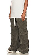 DRKSHDW by Rick Owens Double Cargo Jumbo Belas Pants in Blue, view 6, click to view large image.