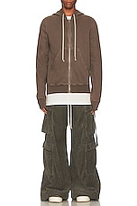 DRKSHDW by Rick Owens Double Cargo Jumbo Belas Pants in Blue, view 7, click to view large image.
