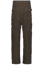 DRKSHDW by Rick Owens Cargo Trousers in Dust, view 2, click to view large image.
