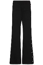 DRKSHDW by Rick Owens Pusher Pant in Black, view 2, click to view large image.