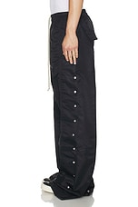 DRKSHDW by Rick Owens Babel Pusher Pant in Black, view 5, click to view large image.
