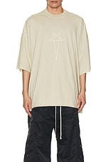 DRKSHDW by Rick Owens Tommy T in Peal & Milk, view 3, click to view large image.