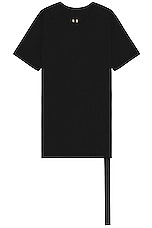 DRKSHDW by Rick Owens Level T-Shirt in Black, view 1, click to view large image.