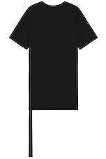 DRKSHDW by Rick Owens Level T-Shirt in Black, view 2, click to view large image.