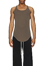 DRKSHDW by Rick Owens DRK Tank in Dust, view 3, click to view large image.