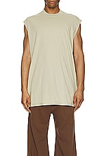 DRKSHDW by Rick Owens Tarp T in Pearl, view 3, click to view large image.