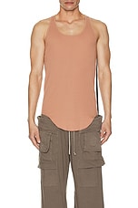 DRKSHDW by Rick Owens DRK Tank in Dark Pink, view 3, click to view large image.