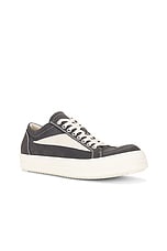 DRKSHDW by Rick Owens Vintage Sneaker in Dust & Milk, view 2, click to view large image.