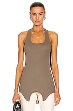 DRKSHDW by Rick Owens Glory Tank Top in Dust | FWRD