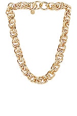 Demarson Mia Necklace in 12k Shiny Gold, view 1, click to view large image.