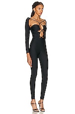 Dundas Holly Jumpsuit in Black, view 2, click to view large image.