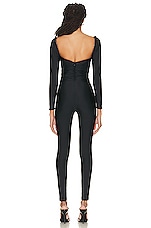 Dundas Holly Jumpsuit in Black, view 4, click to view large image.