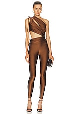 Dundas Vega Jumpsuit in Ginger, view 1, click to view large image.