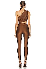 Dundas Vega Jumpsuit in Ginger, view 3, click to view large image.