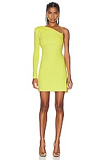 Dundas Perrie Mini Dress in Citrus, view 2, click to view large image.
