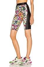 Dundas for FWRD Biker Shorts in Floral Print, view 3, click to view large image.