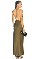 lydia silk dress Lydia Silk Faille Midi Dress with Bow Belt mulberry / 14