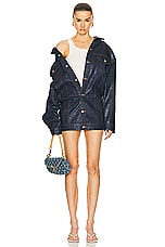 EB Denim Webster Mini Dress in Midnight Glaze, view 1, click to view large image.