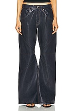 EB Denim Bowie Wide Leg in Midnight Glaze, view 1, click to view large image.