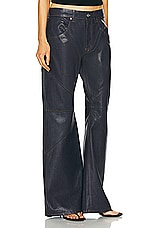 EB Denim Bowie Wide Leg in Midnight Glaze, view 2, click to view large image.