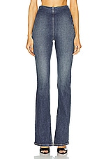 EB Denim Split Hem Jegging in Tommy, view 1, click to view large image.