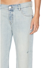 EB Denim Low Rise Baggy in Playhouse, view 6, click to view large image.