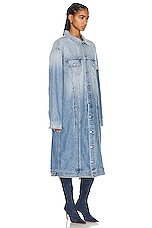 EB Denim Webster Trench in Luca, view 2, click to view large image.