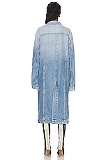 EB Denim Webster Trench in Luca, view 3, click to view large image.