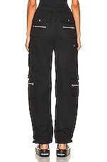 EB Denim Cargo Pants in Black, view 4, click to view large image.