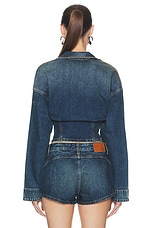 EB Denim Joni Top in Blue Dream, view 4, click to view large image.
