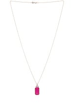 EERA Tokyo Necklace in Fuchsia & Diamond, view 1, click to view large image.