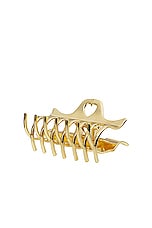 Emi Jay Heartbreaker Clip in Gold Tiara, view 1, click to view large image.