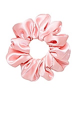 Emi Jay Silk Scrunchie in Rose Tan, view 1, click to view large image.