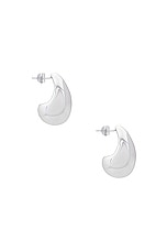 Eliou Magda Earrings in Silver, view 2, click to view large image.