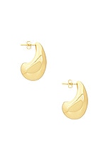 Eliou Magda Earrings in Gold Plated, view 2, click to view large image.