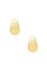 Eliou Magda Earrings in Gold Plated, view 3, click to view large image.