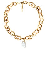 Eliou Laila Necklace in Gold Plated, view 1, click to view large image.