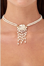 Eliou Serena Necklace in Pearl, view 2, click to view large image.