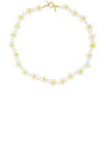 Eliou Krista Necklace in Yellow, view 1, click to view large image.