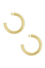 Eliou Kayo Earrings in Gold Plated, view 2, click to view large image.