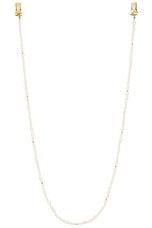 Eliou Salvador Leash Necklace in White, view 1, click to view large image.