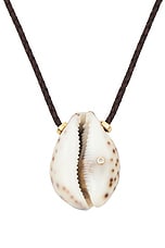 Eliou Recife Necklace in Brown, view 2, click to view large image.