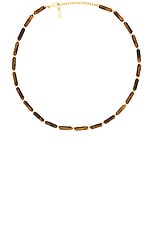 Eliou Erec Necklace in Brown, view 1, click to view large image.