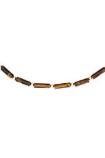 Eliou Erec Necklace in Brown, view 2, click to view large image.