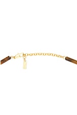 Eliou Erec Necklace in Brown, view 3, click to view large image.