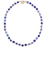 Eliou Corinna Necklace in Freshwater Pearl & Millefiori, view 1, click to view large image.
