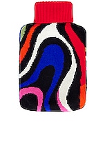 Emilio Pucci Hot Water Bottle in Arancio, view 2, click to view large image.
