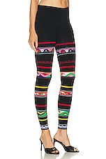 Emilio Pucci Knit Pant in Multicolor, view 2, click to view large image.