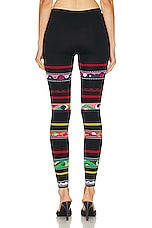 Emilio Pucci Knit Pant in Multicolor, view 3, click to view large image.