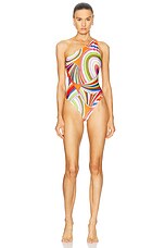 Emilio Pucci One Piece Swimsuit in Multicolor | FWRD